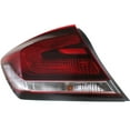 thumbnail image 2 of Replacement REPH730312Q Tail Light Compatible with 2013-2015 Honda Civic Left Driver Side, Outer With bulb(s) CAPA Certified, 2 of 3