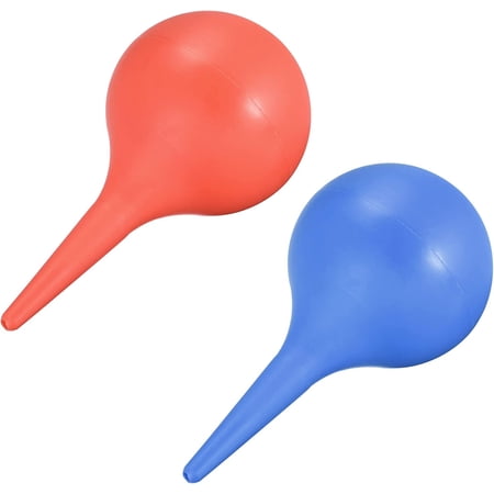 Surrme 90ml Rubber Blow Pump Cleaning Tool 2 Colors (Red+Blue) for