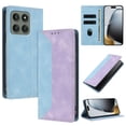 thumbnail image 1 of Funda FOXDOCK para Motorola Edge 60 Pro de Cuero Premium Bicolor con Ranuras RFID, Carcasa Tipo Billetera Antigolpes y Soporte Plegable, 1 of 6