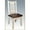 Pine, variant on Homestead Collection Captain's Chair, Stain & Clear Lacquer Finish w/ Upholstered Seat, Buckskin Pattern