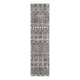 thumbnail image 3 of SAFAVIEH Berber Fringe Vinal Aztec Shag Runner Rug, Brown/Ivory, 2'2" x 8', 3 of 12