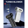 thumbnail image 4 of DEBGFS Jet Dry Mini Blower Air Blower Super Fan Turbo Powered Portable 450 000 RPM,white, 4 of 9