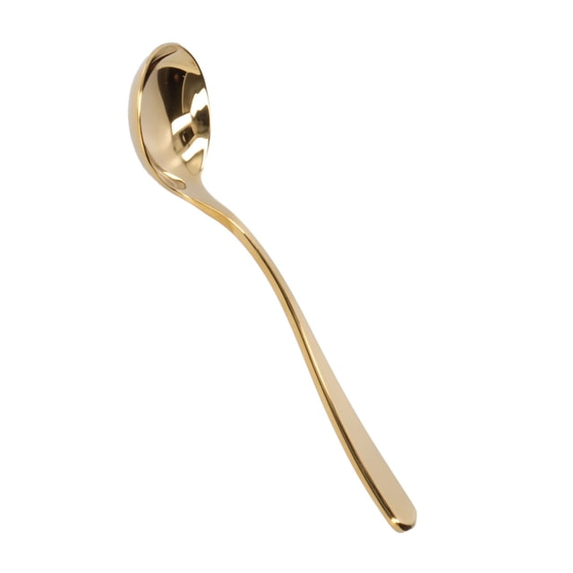 Cucharas de Café, Cuchara de Café de Acero inoxidable Cucharas para Revólver Cuchara de Cocctel Cuchara Redonda Cucharas Para Revolver Coccteles para Café, Té, Postre, pastel