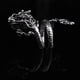 thumbnail image 4 of Sonducket Juego de anillos de aleación Anillo masculino ajustable en forma de animal estereoscópico Accesorios populares Suministros de joyería Ropa, zapatos y accesorios Miscelánea Color antiguo Sonducket AP010678-01B, 4 of 6