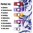 thumbnail image 3 of 100 clips de costura multiusos, clips de acolchado premium, clips de tela de costura de colores aleatorios surtidos para suministros de costura, accesorios de acolchado, herramientas de manualidades Xemadio ZJWJ289, 3 of 6