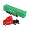 thumbnail image 2 of Container Truck Model, Alloy RC Container Truck Model Fun 1:48 Vivid Exquisite Beautiful Decorative Toy Ornament for Above 3 Years Old Gift, 2 of 7