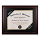 thumbnail image 1 of Marco para diplomas GAMYPET de madera maciza de 21 x 29,7 cm con tapete o 28 x 35 cm, 1 of 8