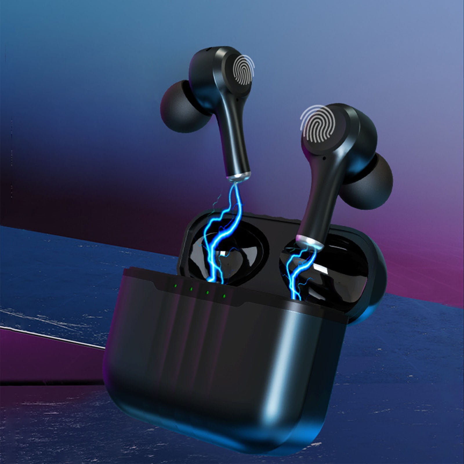 UTXQFD Bluetooth Language Translator Earbuds, Support 144 Languages 3 Translation Modes Smart Wireless Language Translator Earphone for Travelling Calling Learning Business