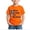 Orange, variant on Norvella Boys Wear Orange For Kindness T Shirt Feather Letter Graphic Crew Neck Short Sleeve Regular Fit Casual Tee Awareness Top