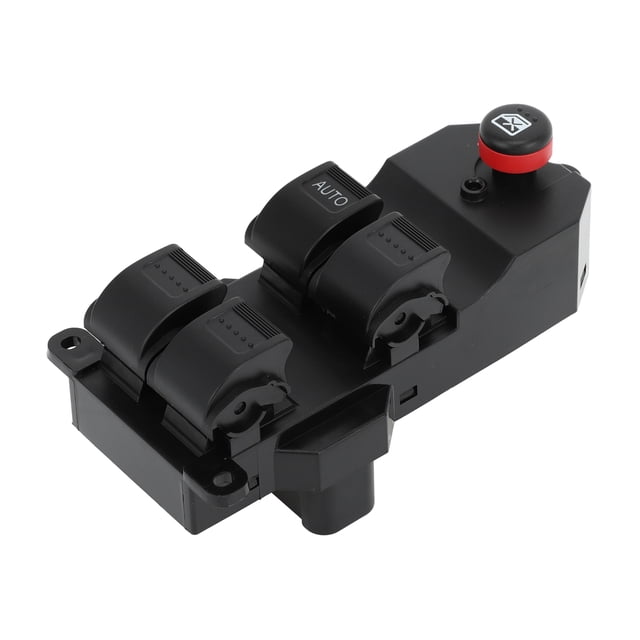 Interruptor de ventana eléctrica único para el lado del conductor delantero para Honda Fit CR-V negro