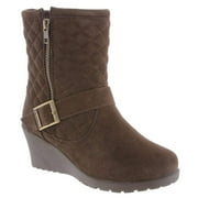 Bearpaw Women's Natasha Snow Boots Brown Sheepskin 5 M
