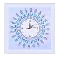 thumbnail image 1 of Cuadro de diamantes Reloj de pared DIY Kit de punto de cruz Bordado Pintura Arte Artesanía Decoración de la pared del hogar - DZ067 Inevent JJ18529-01, 1 of 6