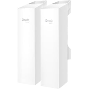 Restored : TP-Link Omada Point to Point Wireless Bridge Outdoor | 5GHz | 867Mbps | PtP&PtMP | 1km, 0.6mile | 3 Gigabit Ports | PoE or DC Powered (EAP211-Bridge KIT) (Refurbished)