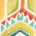 thumbnail image 2 of Vess, June Erica 12x12 White Modern Wood Framed Museum Art Print Titled - Textile Kaleidoscope IV, 2 of 4