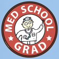 thumbnail image 3 of CafePress - Med School Grad (Male) Light T Shirt - Men's Classic Graphic T-Shirt, 3 of 4