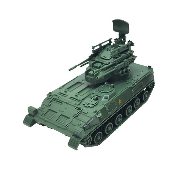 HILABEE 1/72 4D Tank Model Reconnaissance Vehicles Tracked Crawler Chariot for Education