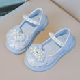 thumbnail image 6 of REDARER Girls' Soft Sole Shoes with Rhinestones,14, 6 of 9