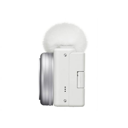 Sony - ZV-1F Vlog Camera for Content Creators and Vloggers - White