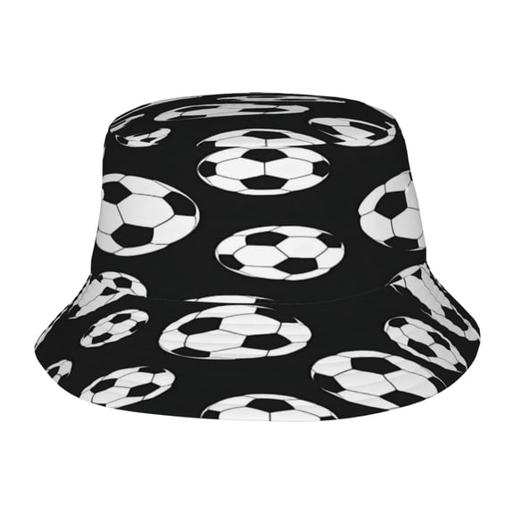 Soccer Fisherman's Hat Lightweight and Breathable Sun Hat Suitable for Both Men and Women