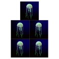 thumbnail image 3 of Billuyoard Efecto Brillante Acuario Flotante Jalea Decoración para Pecera, Regalos Type5 NO5 Billuyoard CBP259018, 3 of 5