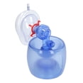 thumbnail image 4 of Resucitador de emergencia, bolsa de reanimación Entrenamiento de emergencia Bolsa de respiración de emergencia Dispositivo de reanimación cardiopulmonar elegante y moderno, 4 of 8