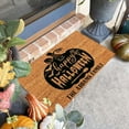 thumbnail image 6 of Holloyiver Halloween Area Rug Doormat, Pumpkin Welcome Decorative Floor Mat Non Slip Rubber Backing, Fall Halloween Thanksgiving Indoor Outdoor Entrance Mats Home Decor, 19.7 x 31.5 Inches, 6 of 6