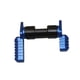 thumbnail image 1 of Interruptor de selección bidireccional de seguridad para herramientas de caza, selector de seguridad ambidiestro de metal, piezas de herramientas de caza, azul Advancent OD000043-03B, 1 of 7