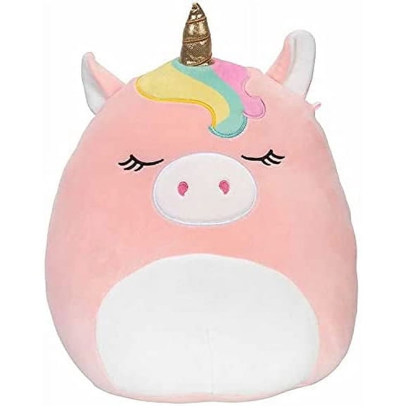 Squishmallows Official Kellytoy Plush 8 Inch Squishy Soft Plush Toy Animals (Ilene (Yellow Hair))