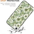 thumbnail image 4 of Print Phone Case for iPhone 8/SE 2022/7/SE 2020 4.7", Fashion Floral Aesthetic Pattern Design Funda with TPU Slim Liquid Silicone Shockproof Protection Soft Cover for Women Girls, Green Flowers, 4 of 6