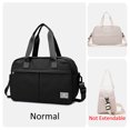 thumbnail image 1 of Extendable Travel Handbag Large Multi-layer Duffle Bag Travelling Luggage Storage Pack Bags Weekend Flight Carry On Handbag Black, 1 of 6