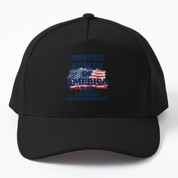 United States 250 Years Independence Baseball Cap, American Anniversary Celebration Design, Classic Hat