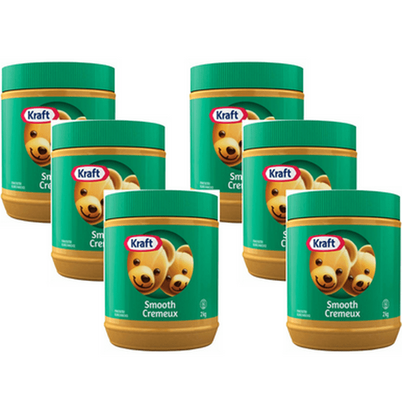 Kraft Smooth Peanut Butter, 2 kg (6/Case)
