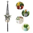 thumbnail image 3 of 2pcs Macrame Plant Hangers Indoor Outdoor Hanging Planter Basket, 3 of 5