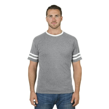 Jerzees Ringer Tee - 602MR Jerzees T-Shirt Men's Triblend Ringer Varsity