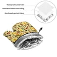 thumbnail image 6 of Fotbe Ethnic African for 4Pcs Oven Mitts and Pot Holders, 500℉ Heat Resistant Oven Mitts , Non-Slip Silicone Surface Safe for Baking, Cooking, BBQ, 6 of 6