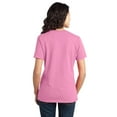 thumbnail image 2 of Ring Spun Cotton Tshirt (LPC150) Candy Pink, S, 2 of 2