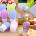 thumbnail image 3 of SPRING PARK Travel Bottles,Leakproof Silicone Refillable Travel Containers,Squeezable Travel Tube Sets Cosmetic Toiletry Containers for Shampoo Lotion Soap, 3 of 7