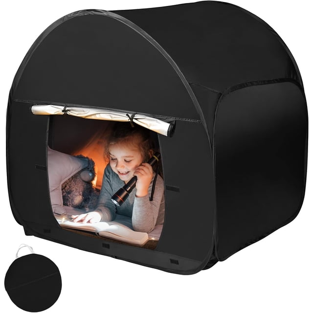 Tienda sensorial para niños con autismo, tienda de juegos emergente con sala sensorial opaca, rincón tranquilo para que los niños jueguen y se relajen, ayuda con el autismo, el trastorno de ansiedad