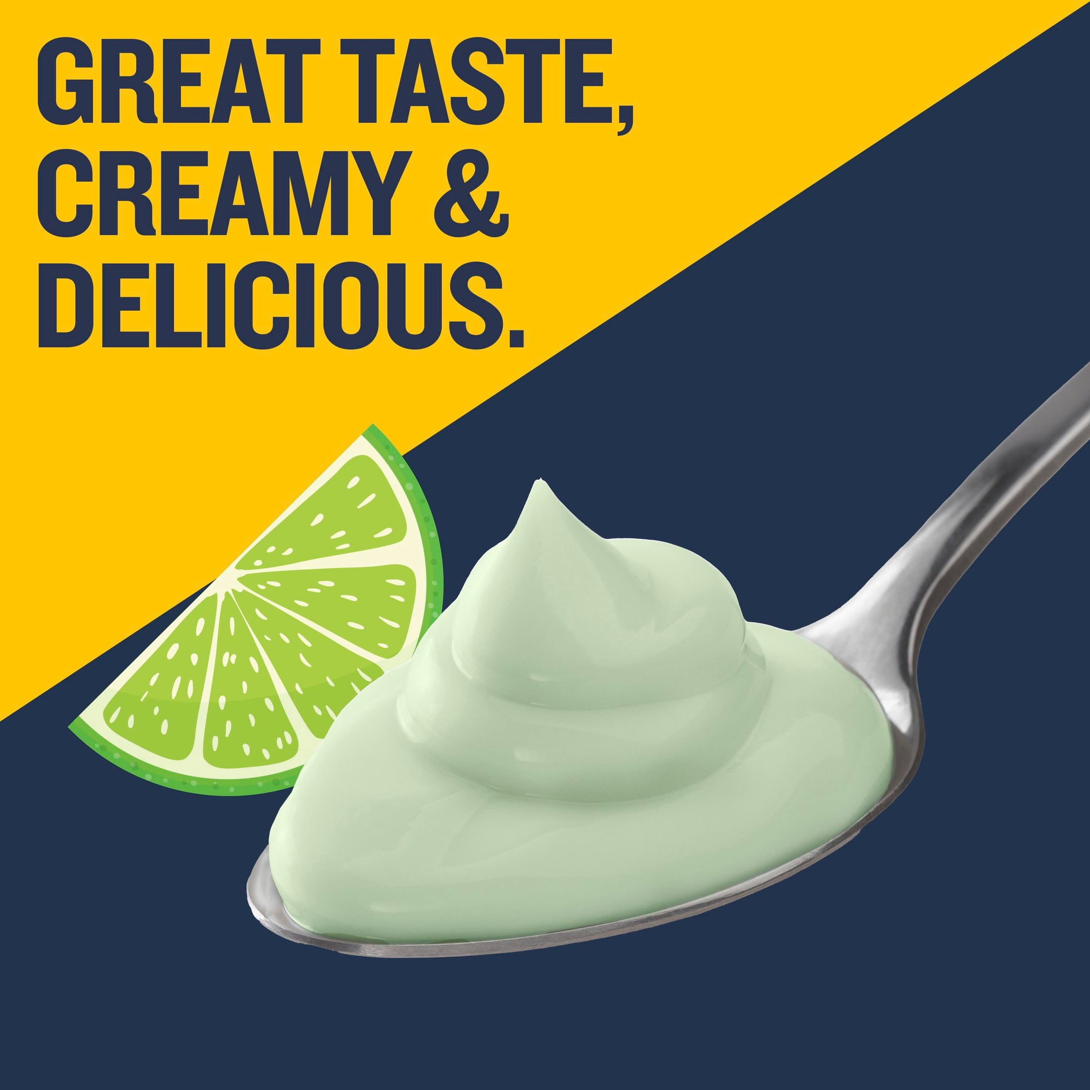 Ratio Yogurt Protein Cultured Dairy Snack, Key Lime, 25g Protein, 5.3 OZ