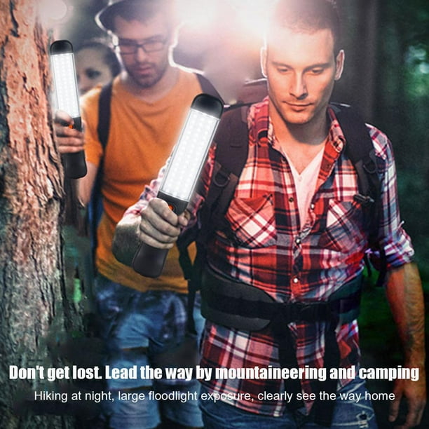 Luz de trabajo LED Potente linterna para acampar Reflector Linterna de emergencia