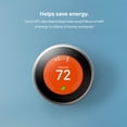 thumbnail image 4 of Nest Learning Thermostat, Easy Control for Every Room, Stainless Steel (3rd Gen), 4 of 10