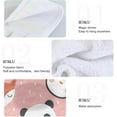 thumbnail image 5 of SKYSONIC 2 PCS Hanging Hand Towels,Panda Bear Fox Sheep Penguin Hand Dry Towels for Kitchen & Bathroom,Hanging Towel Set with Hanging Loop, 12"x17", 5 of 6