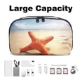 thumbnail image 3 of Starfish Waterproof Oxford Cloth Charger Case with Storage Pouch, Cord Organizer, Phone Cable Organizer, and Charger Storage Organizer - 5.9x9.44x3.14 in., 3 of 6