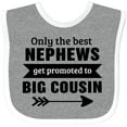 thumbnail image 3 of Inktastic Only the Best Nephews Get Promoted to Big Cousin Boys or Girls Baby Bib, 3 of 4