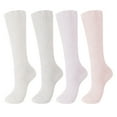 thumbnail image 1 of Fuzzy Socks For Women 4 Pairs Knee Fuzzy Socks Soft Warm High Socks Plush Winter Long Socks Assorted, 1 of 8