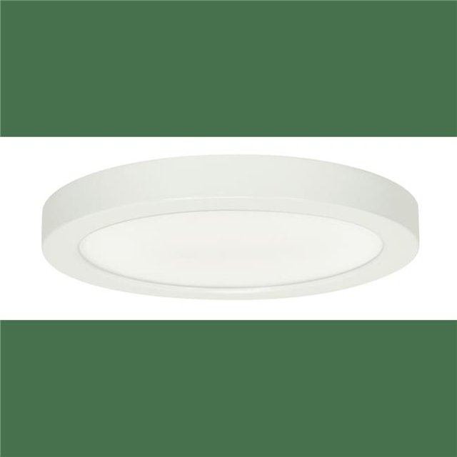 Satco S29336 9 in. Integrated LED Flush Mount Round Drum Ceiling Fixture