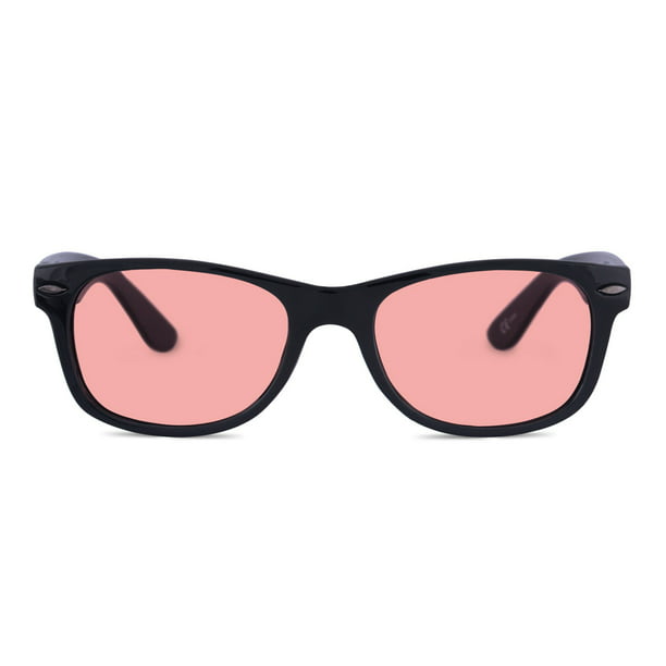 TheraSpecs Classic Migraine and Light Sensitivity Glasses | Indoor Tinted Lenses - Walmart.com
