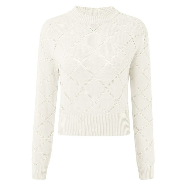 Suéter Jersey Blanco Tommy Hilfiger Mujer Tommy Hilfiger LOGO