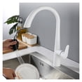 thumbnail image 4 of Pull-out Kitchen Faucet Full Copper High-end Quality Splash-proof Washing Basin Sink Faucet, Hot And Cold Rotating Hidden Nozzle ,Easy to Install, 4 of 7