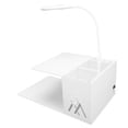 thumbnail image 4 of Estante de Extensión de Pestañas, Gabinete de Extensión de Pestañas 20 Luces LED Cable de Carga USB para El Salón de Belleza de Pestañas, 4 of 7